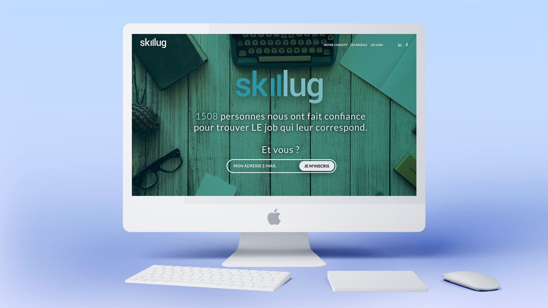 Webdesign, développement et strat' de comm' pour Skillug